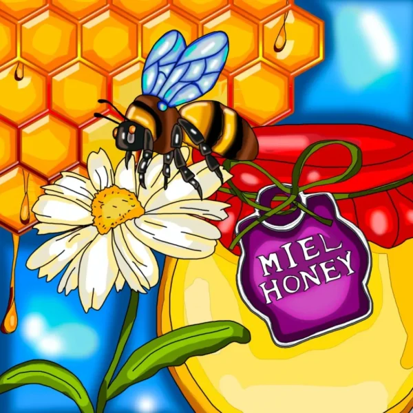 Discount JaCaRou Puzzles ABEILLE 30 x 30