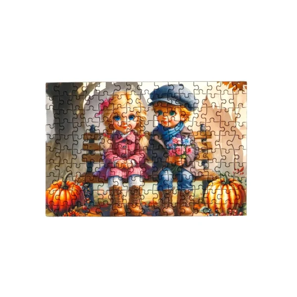 New JaCaRou Puzzles AUTUMN LOVE 150 PCES