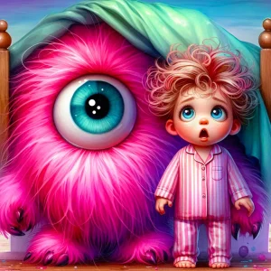 Online JaCaRou Puzzles Broderie de diamant RONDS - MY PINK MONSTER