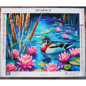 Best JaCaRou Puzzles Broderie de diamant RONDS - DUCK