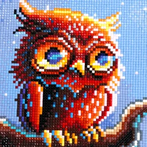 Sale JaCaRou Puzzles Broderie de diamants CARRÉS (Résine) - SLEEPY FOX