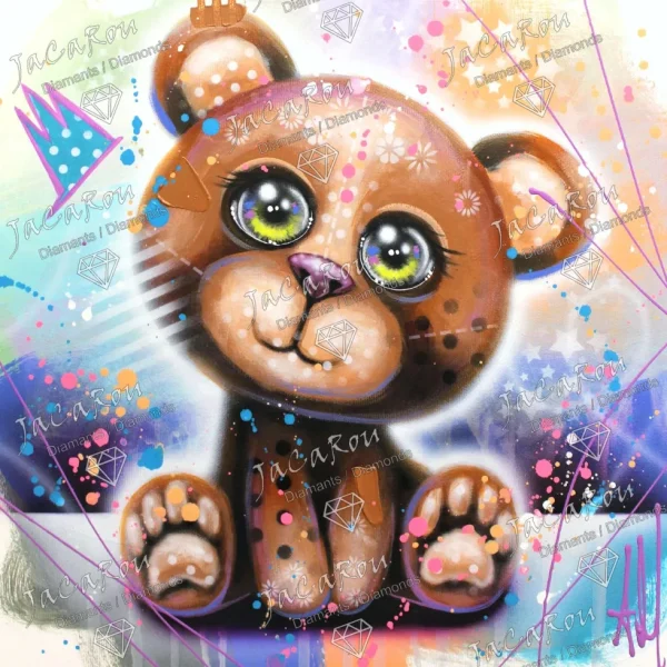 New JaCaRou Puzzles Broderie de diamants RONDS - EDDY!