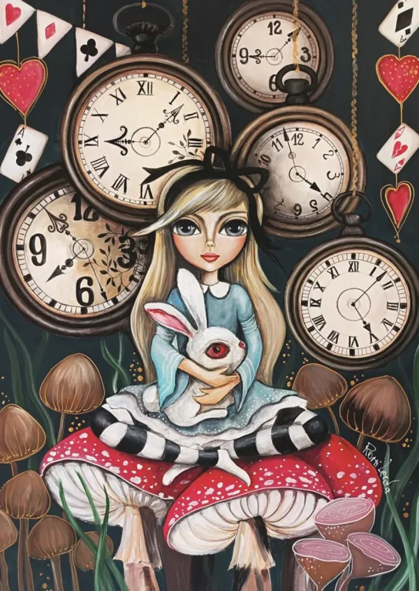 Best JaCaRou Puzzles Casse-tête - ALICE TIME - MA-1708