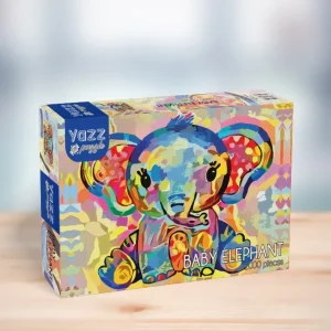 New JaCaRou Puzzles Casse-tête - BABY ELEPHANT - YA-3826