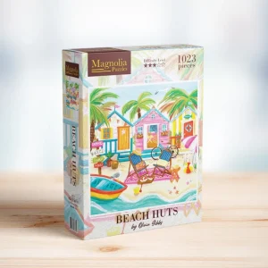 New JaCaRou Puzzles Casse-tête - BEACH HUTS - MA-3474