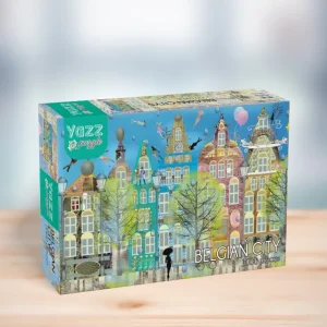 Best JaCaRou Puzzles Casse-tête - BELGIAN CITY - YA-3846