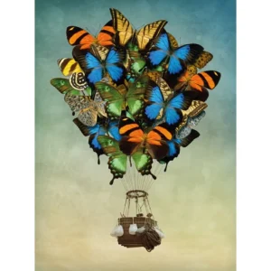 Fashion JaCaRou Puzzles Casse-tête - BUTTERFLY BALLOON - MA-2304