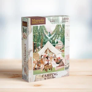 Best JaCaRou Puzzles Casse-tête - CAMPING - MA-3424