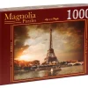 Hot JaCaRou Puzzles Casse-tête - CLOUDS OVER PARIS - MA-2332