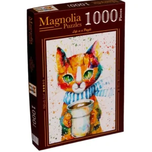 Online JaCaRou Puzzles Casse-tête - COLORFUL CAT - MA-3505