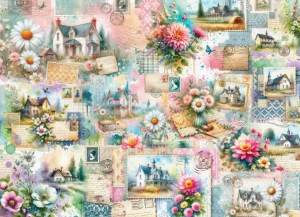 Hot JaCaRou Puzzles Casse-Tête - COUNTRY BLISS LETTERS