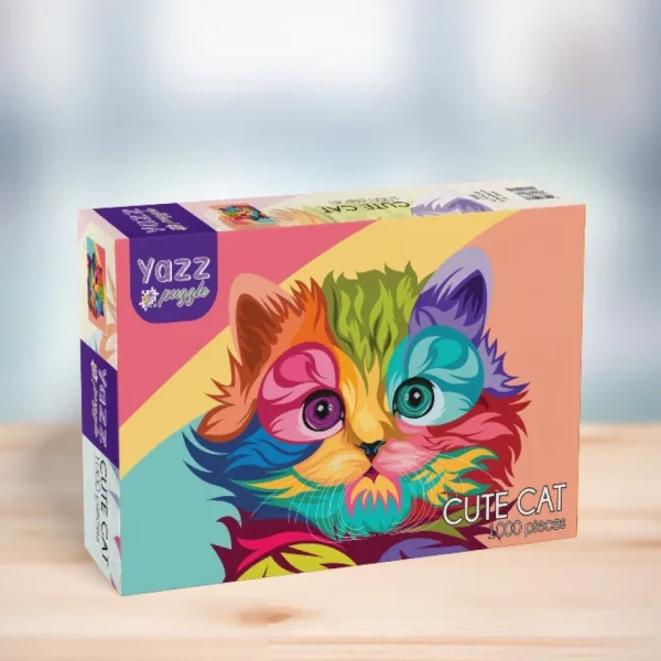 Fashion JaCaRou Puzzles Casse-tête - CUTE CAT - YA-3830