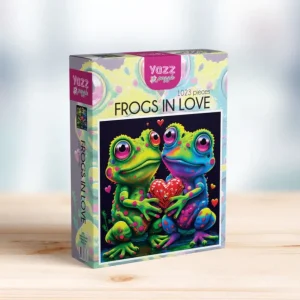 Fashion JaCaRou Puzzles Casse-tête - FROGS IN LOVE - YA-3834