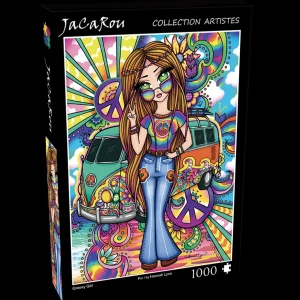 Outlet JaCaRou Puzzles Casse-tête - GROOVY GIRL