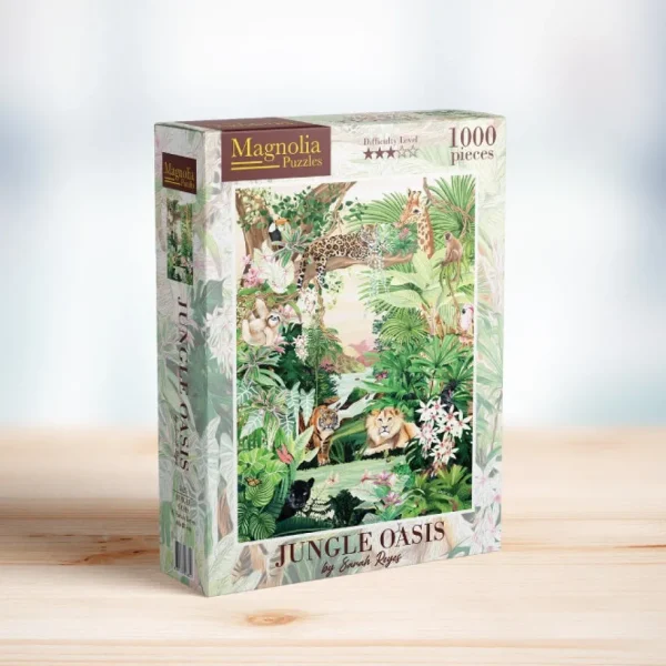 Online JaCaRou Puzzles Casse-tête - JUNGLE OASIS - MA-3425