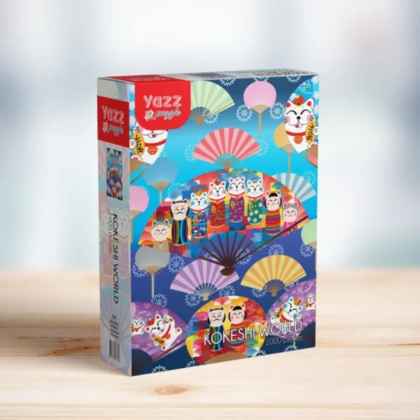 Sale JaCaRou Puzzles Casse-tête - KOKESHI WORLD - YA-3866