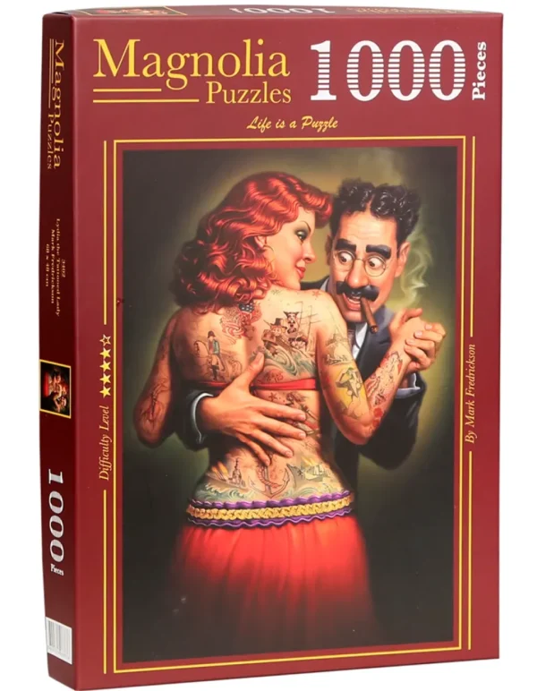 Outlet JaCaRou Puzzles Casse-tête - LYDIA THE TATTOOED LADY - MA-3402