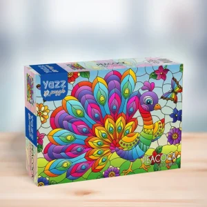 New JaCaRou Puzzles Casse-tête - PEACOCK - YA-3864