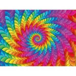 Outlet JaCaRou Puzzles Casse-tête - PSYCHEDELIC RAINBOW - YA-3850