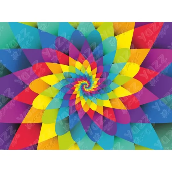 Fashion JaCaRou Puzzles Casse-tête - RAINBOW SPIRAL - YA-3811