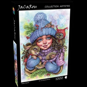 Online JaCaRou Puzzles Casse-tête - WINTER WARMTH