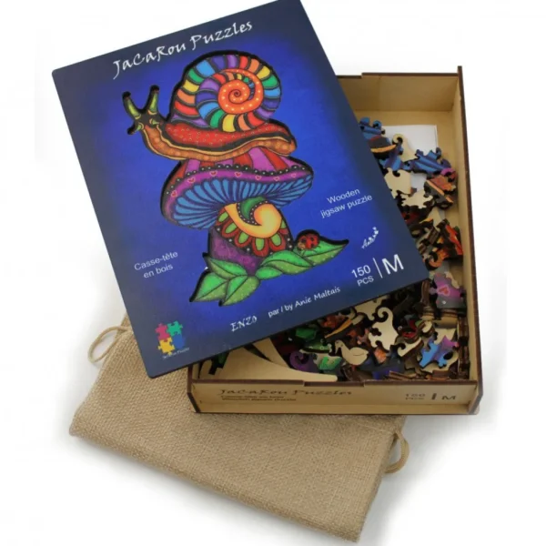 Sale JaCaRou Puzzles Casse-tête en bois ENZO
