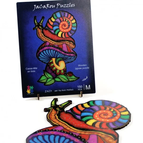 Sale JaCaRou Puzzles Casse-tête en bois ENZO