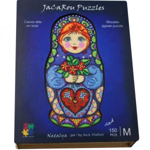 Online JaCaRou Puzzles Casse-tête en bois NATALYA