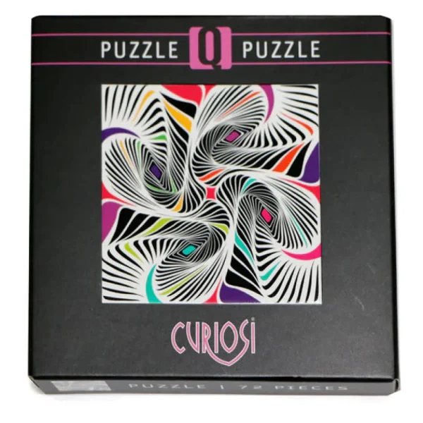 Best JaCaRou Puzzles Casse-tête MINI - Q7-2 (72 PCES) POP SERIE (SWIRLS)