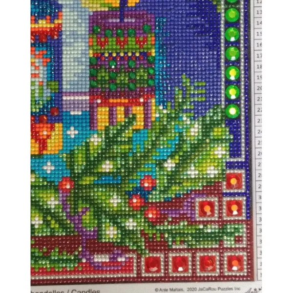 New JaCaRou Puzzles CHANDELLES 30 x 30