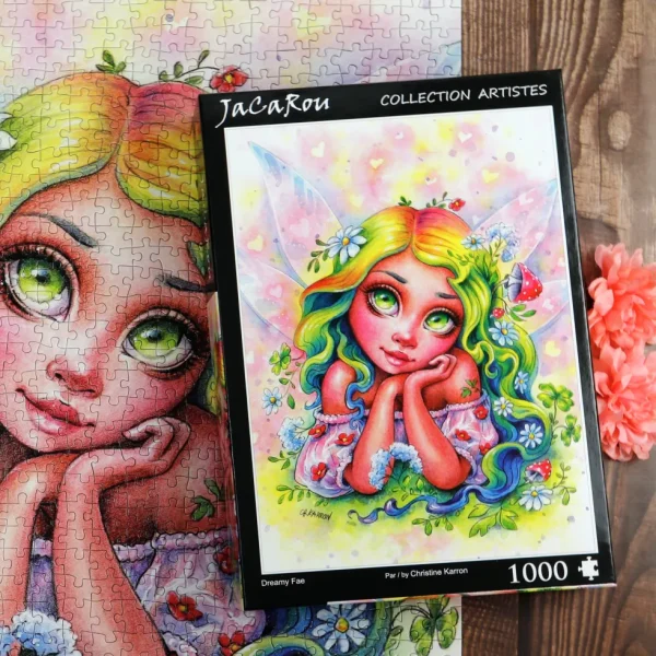 New JaCaRou Puzzles DREAMY FAE 1000 pces