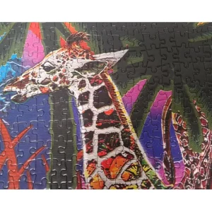 Outlet JaCaRou Puzzles girafes-multicolore-1000 pces