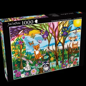 Outlet JaCaRou Puzzles harmonie de la foret, 1000 pces