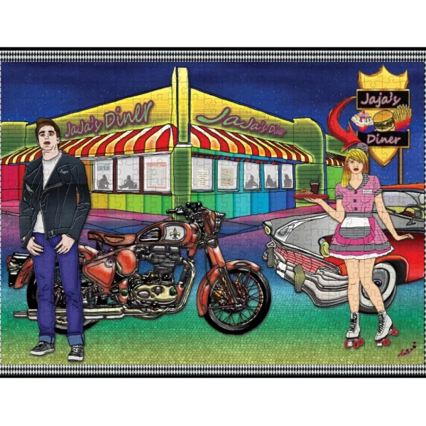 Clearance JaCaRou Puzzles jaja's-diner-200 pces