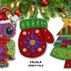 Clearance JaCaRou Puzzles Kit décos sapin de Noël - FALALA