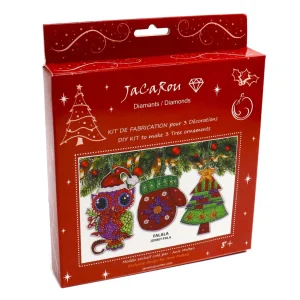 Clearance JaCaRou Puzzles Kit décos sapin de Noël - FALALA