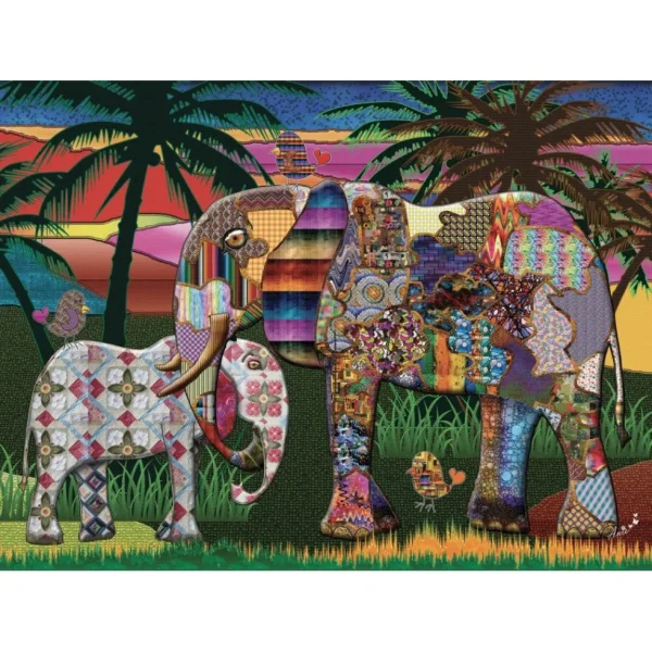 Outlet JaCaRou Puzzles la-mere-et-l'enfant-1000 pces