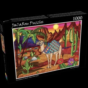 Sale JaCaRou Puzzles LE VAISSEAU DU DÉSERT 1000 pces