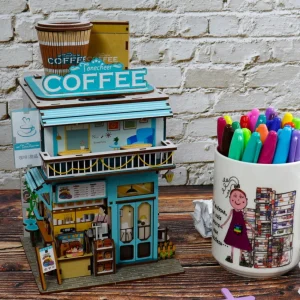 Discount JaCaRou Puzzles Mini-Corbeille de bureau en bois - AU PETIT CAFÉ