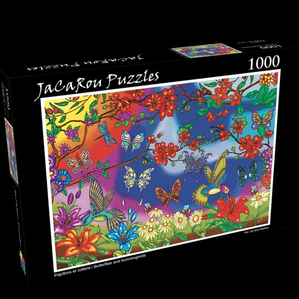 Sale JaCaRou Puzzles PAPILLONS ET COLIBRIS 1000 pces