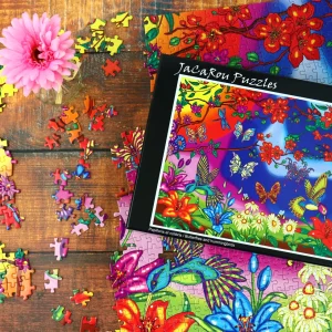 Sale JaCaRou Puzzles PAPILLONS ET COLIBRIS 1000 pces