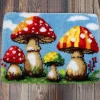 Outlet JaCaRou Puzzles Points noués - Grand tapis - CHAMPIGNONS