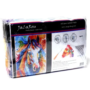 Sale JaCaRou Puzzles Points noués - Grand tapis - CHEVAL