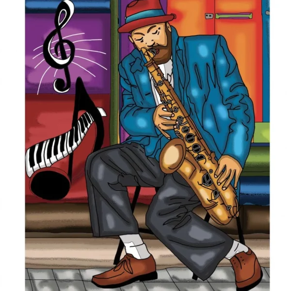 Hot JaCaRou Puzzles SMOOTH JAZZ 40 x 50