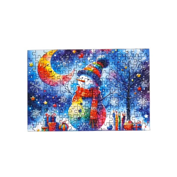 Fashion JaCaRou Puzzles SNOWMAN 150 PCES