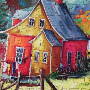 Online JaCaRou Puzzles SUR LA RUE DES TREMBLAY 300 XXL pces