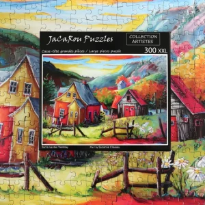 Online JaCaRou Puzzles SUR LA RUE DES TREMBLAY 300 XXL pces