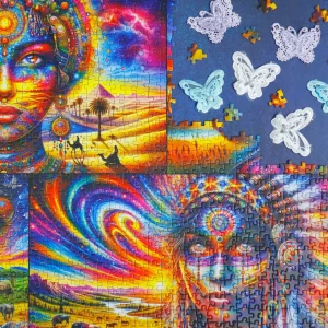 Sale JaCaRou Puzzles WORDLY GODESSES 1000 pces